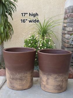 Clay pots