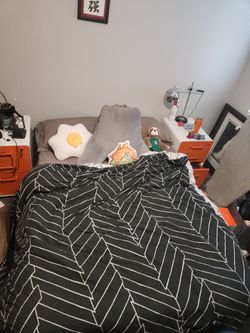 Full Size Bed Frame and Mattress
