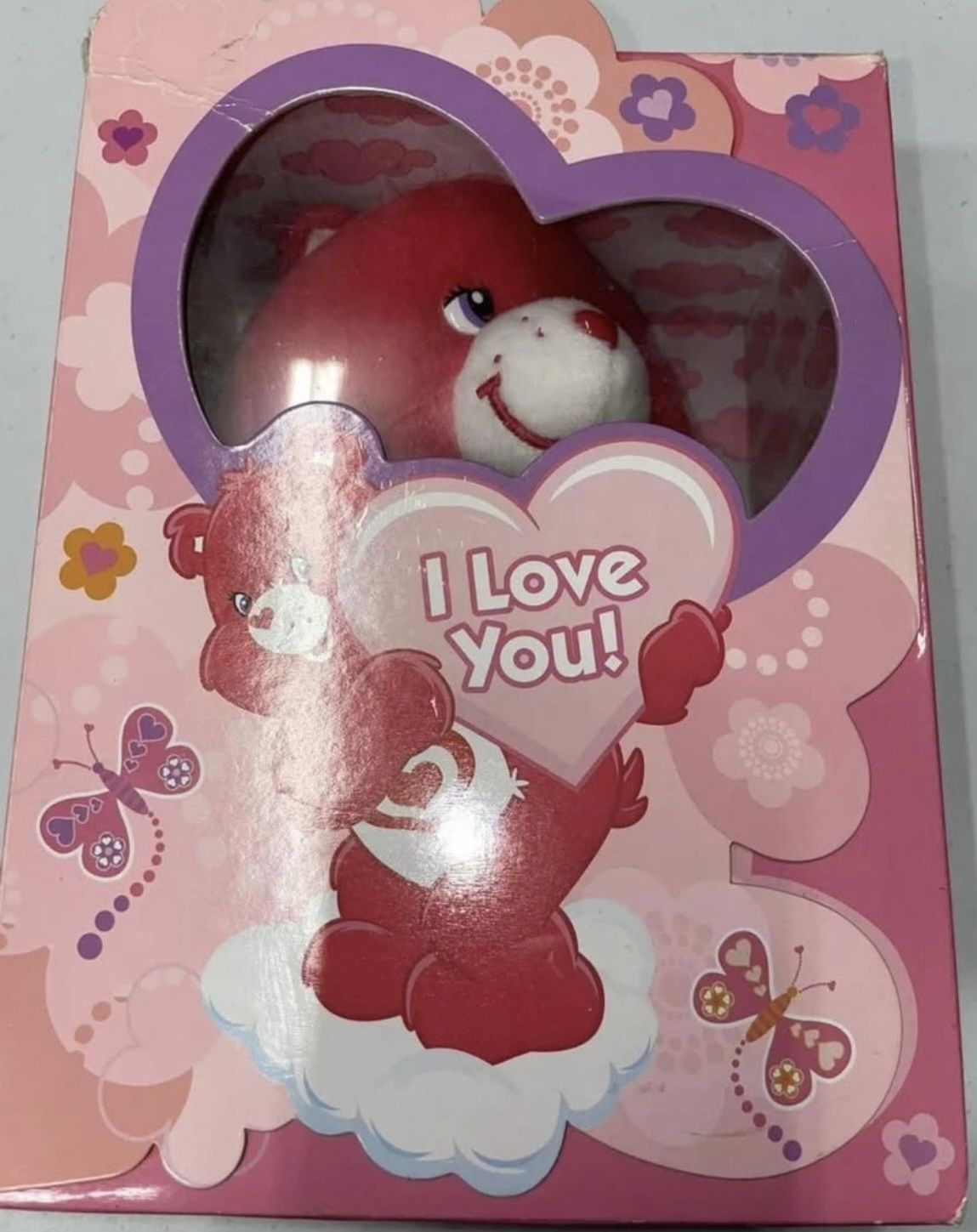 Target Exclusive: 2005 CareBear/I Love You 7" Plush Collectible