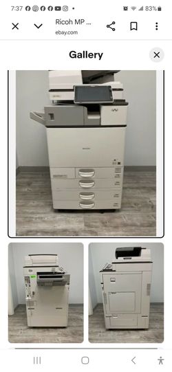 Ricoh MPC 4504 Color Copier Parts Machine
