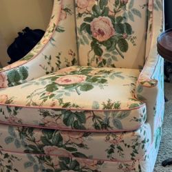 Floral Armchair Cute For Little Girls Room