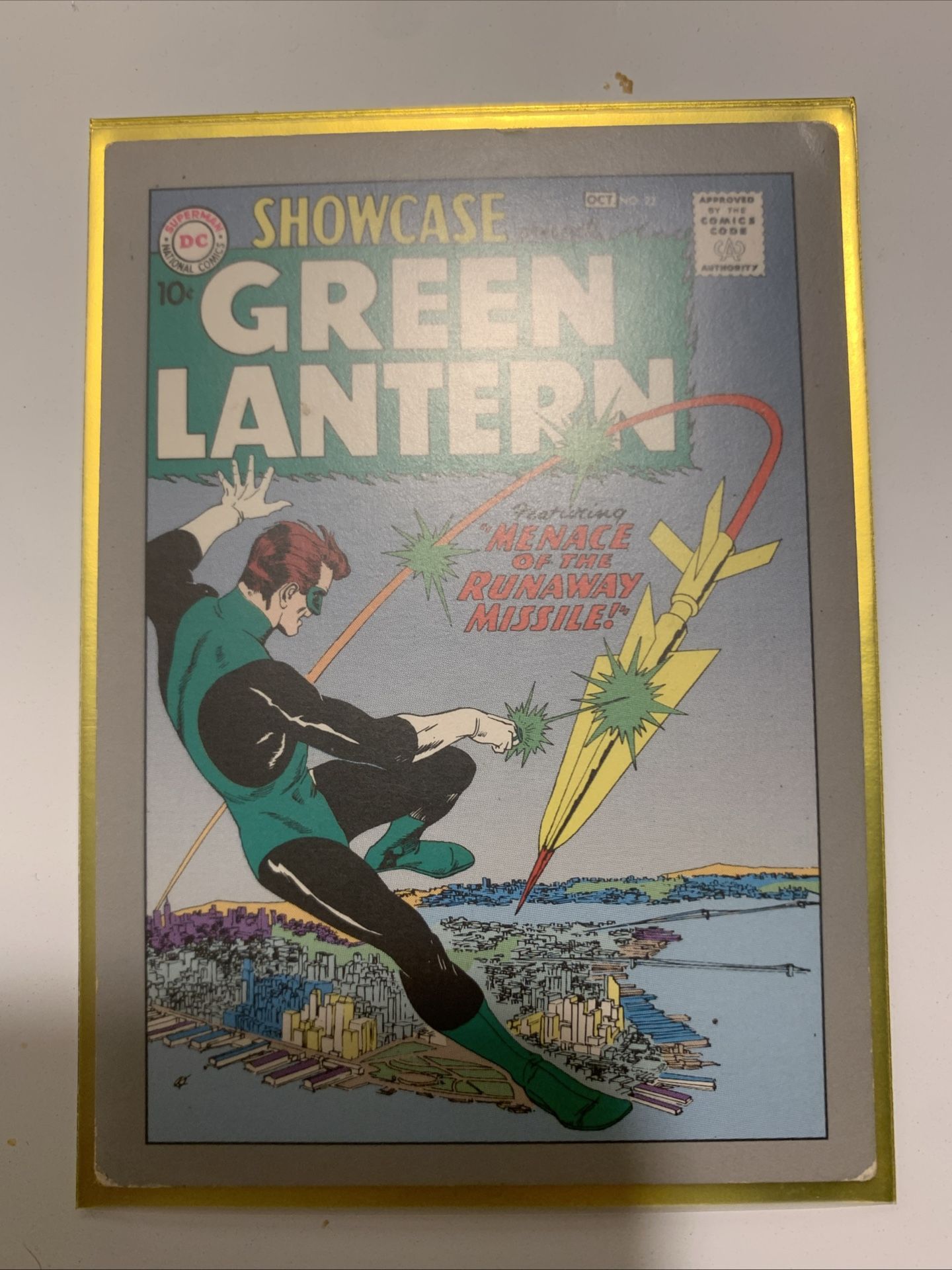 Showcase Green Lantern Trading Card 1990