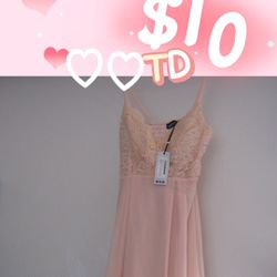 Pink Dress🩷Like New $10