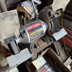 Classic Craftsman 8-inch Bench Grinder