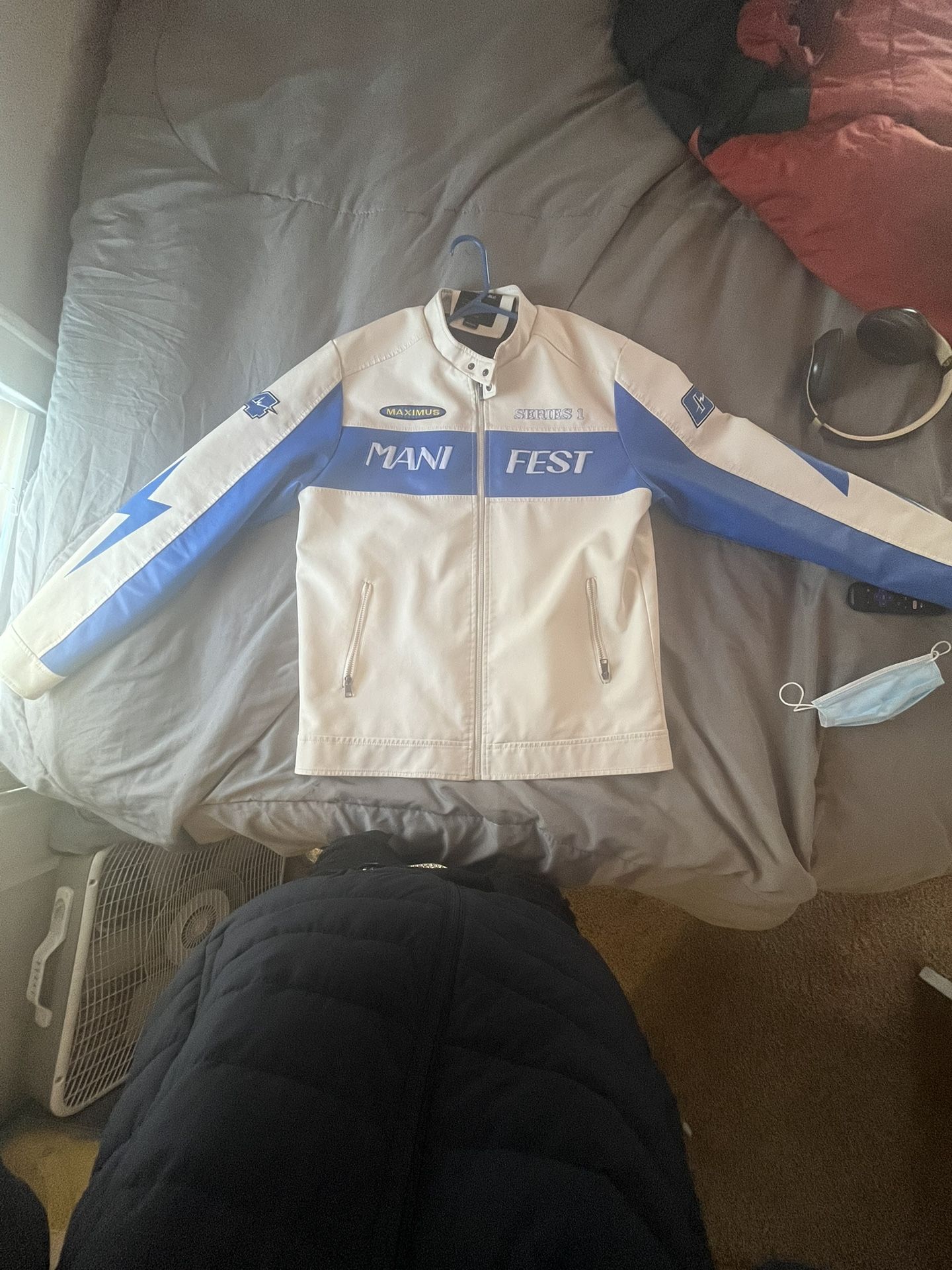 Leather Race Car Jacket