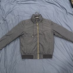 Versace Blue Designer Jacket – Luxury Streetwear – Priced to Sell”
