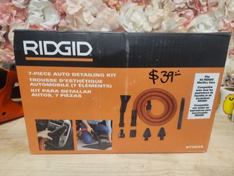 RIDGID
1-1/4 in. VT2534 Premium Car Cleaning Kit Accessory Shop Vacuum Attachments for RIDGID Wet Dry Vacs