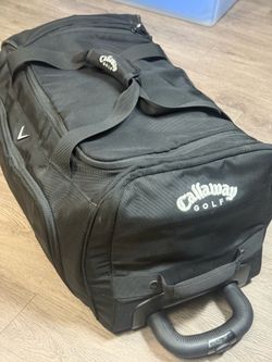 Callaway Golf  wheeled travel duffel bag.  24x12x12