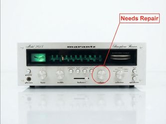 Marantz Model 2015 Stereophonic Receiver bad volume