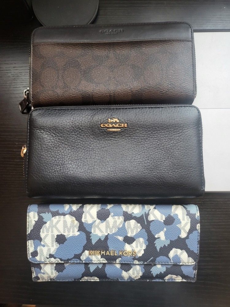 COACH & MK WALLETS (Authentic)