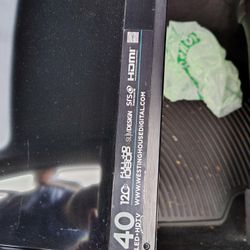 40 inch LCD TV 1920 x 1080p full HD 120HZ HDMI Slim design SRS.