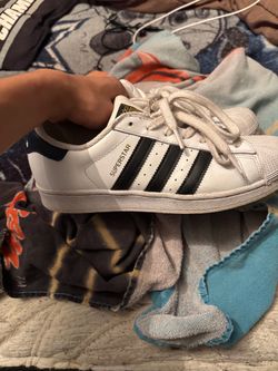 Adidas Superstar White Black Sneakers
