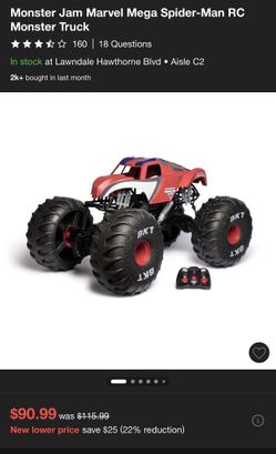 Monster Jam spiderman