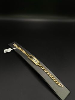 Versace design gold 14kt bracelet