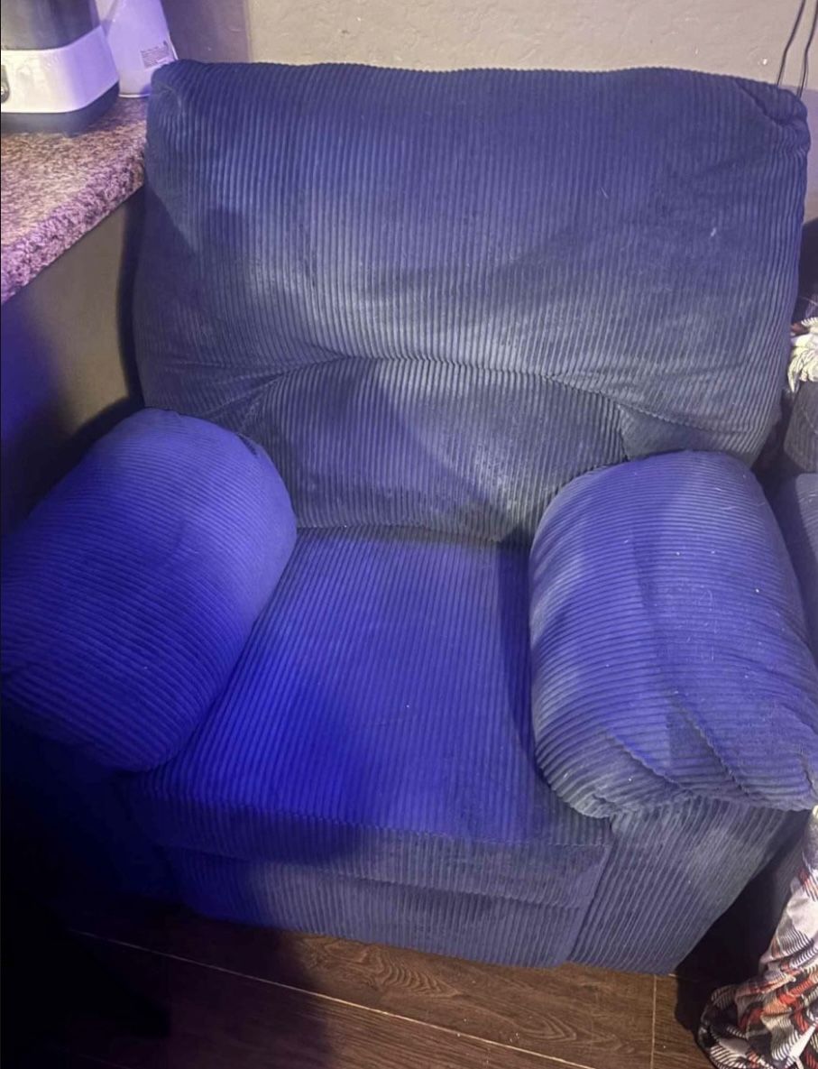 Blue Recliner Chair