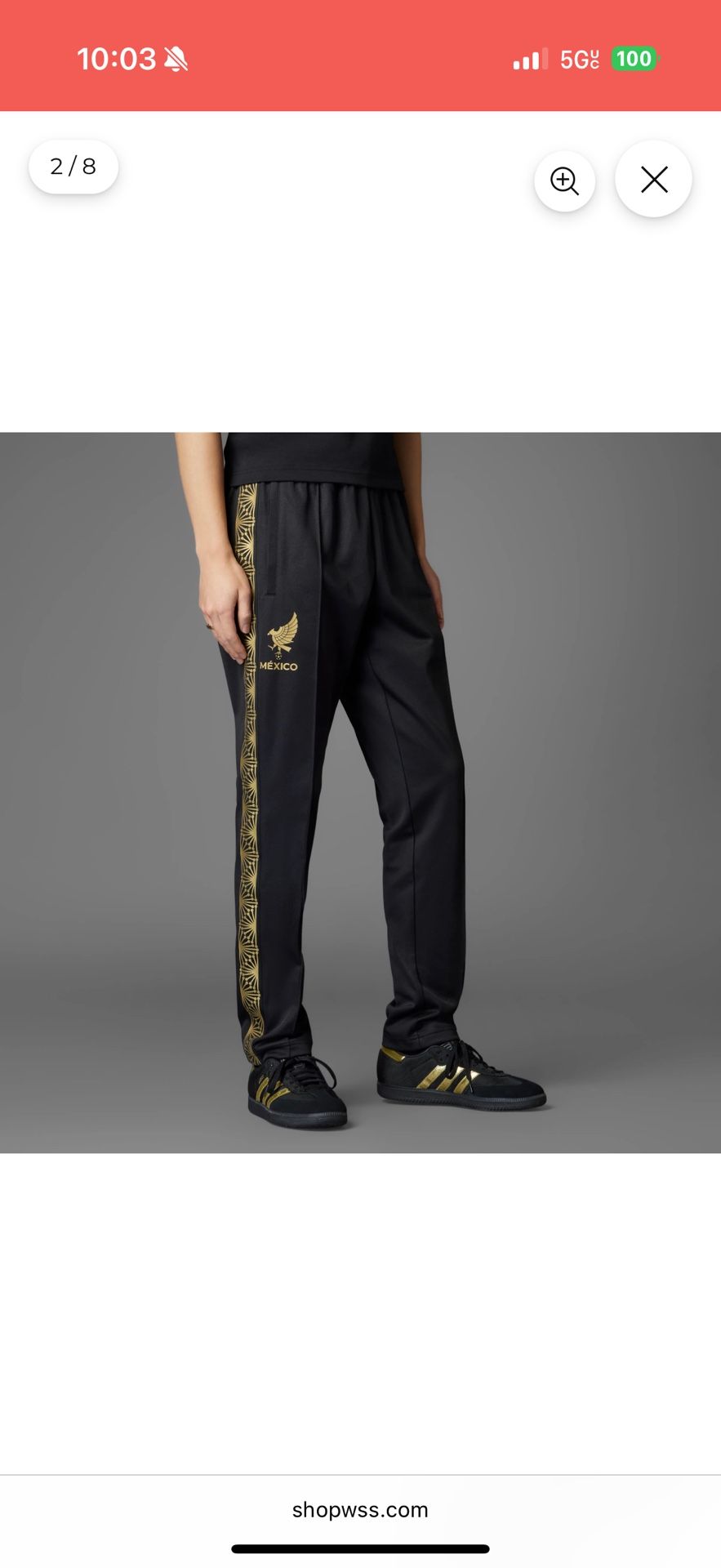 Mexico Adidas Pants