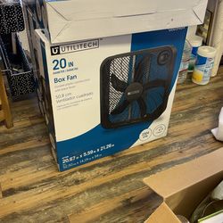 20” Box fans- 5 Total