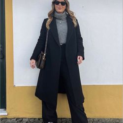 Zara Black Coat 
