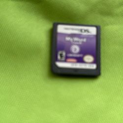 Video Game Cartridge, Nintendo DS, MY WORD Coach,