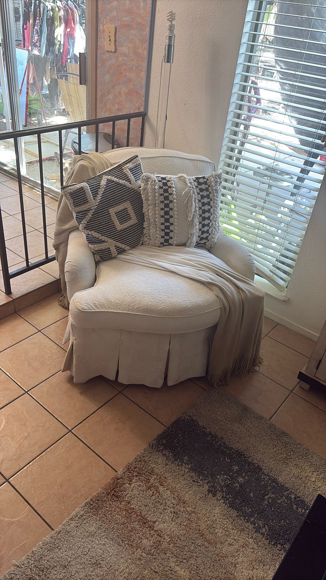 Vintage White Chair