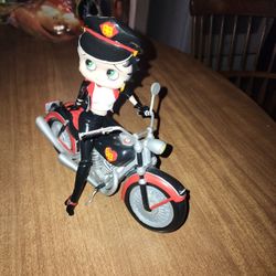 3- Betty Boop Collectible Harley 