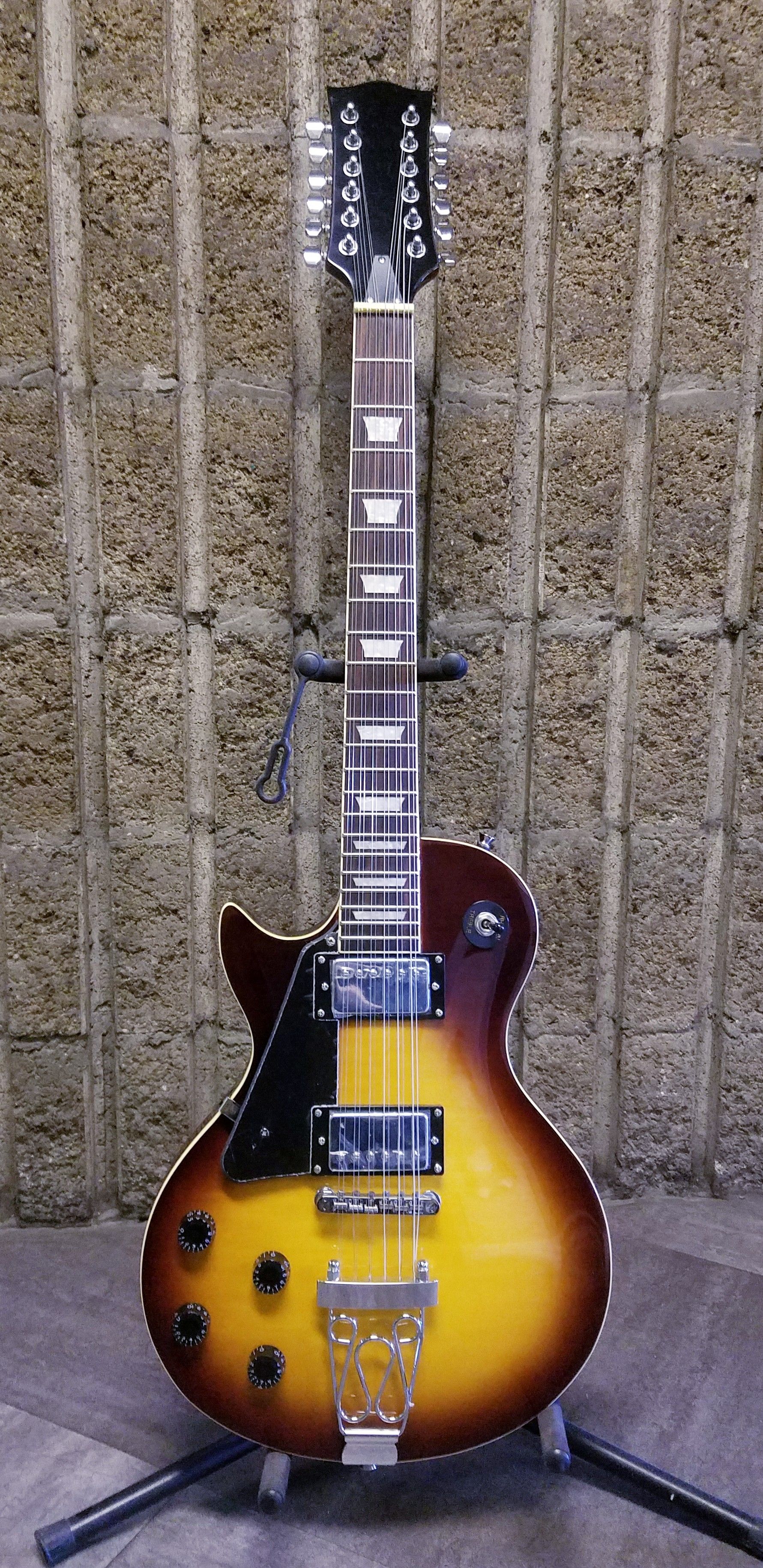 NEW! Left Handed - Gibson Shape - 12 STRING - Electric Guitar - Les Paul Design - Twelve String Electric Guitar