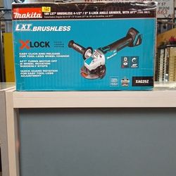 Makita New  Brushless Lock Angle Grinder 