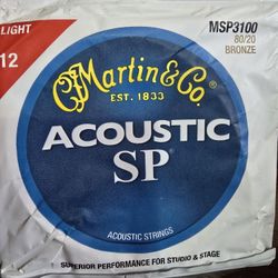 Martin Acoustic SP Guitar Strings