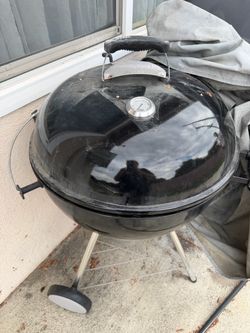 Weber charcoal grill