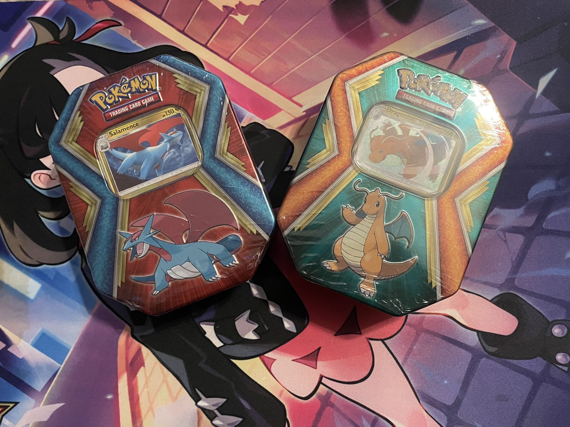 Dragonite & Salamence Tins 