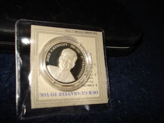 John F. Kennedy Silver Coin