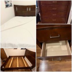 5 Pcs Full Size Bed Set