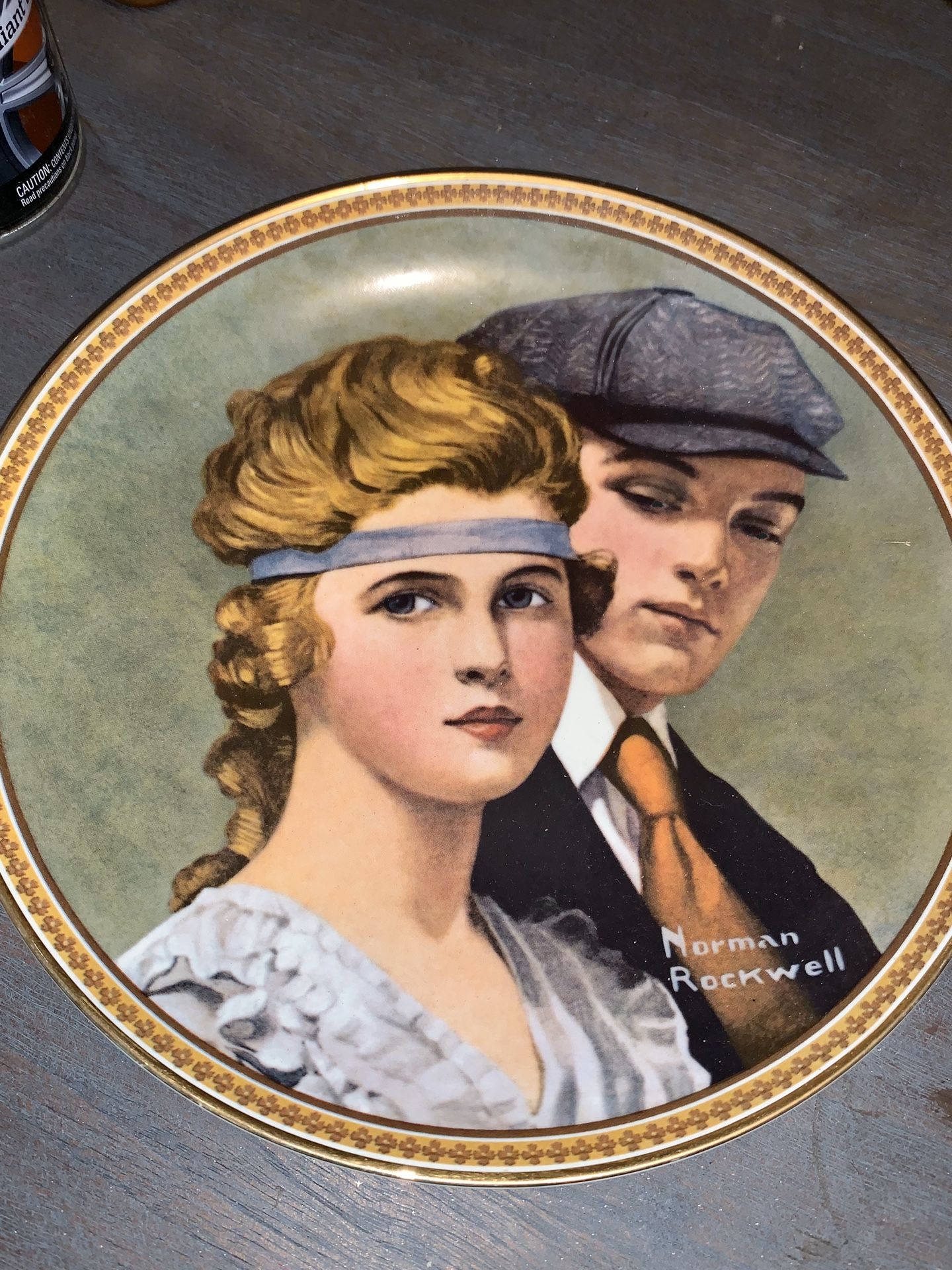 Norman Rockwell Plate