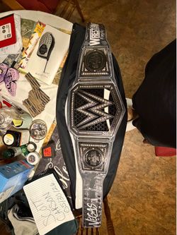 WWE WrestleMania 42 Golden Championship Belt #504/1565