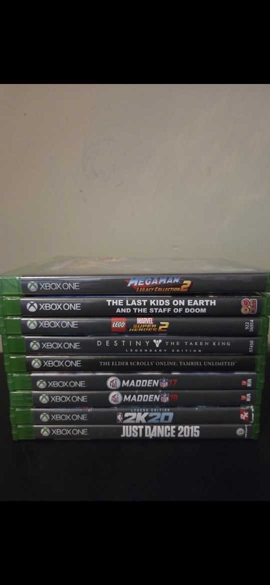 Xbox One Games- Bundle/lot of 9 Games for $45