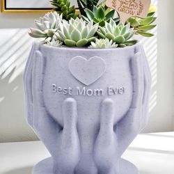 Best Mom Ever Gift Succulent Planters