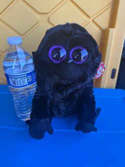 Ty Beanie Boo Black Gorilla Plush