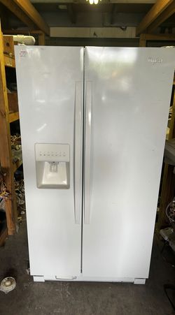 Energy Efficient Whirlpool White Side by Side Fridge