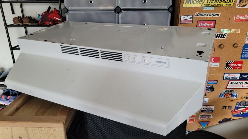 Broan Range Hood White