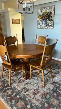 Oak Dining Set