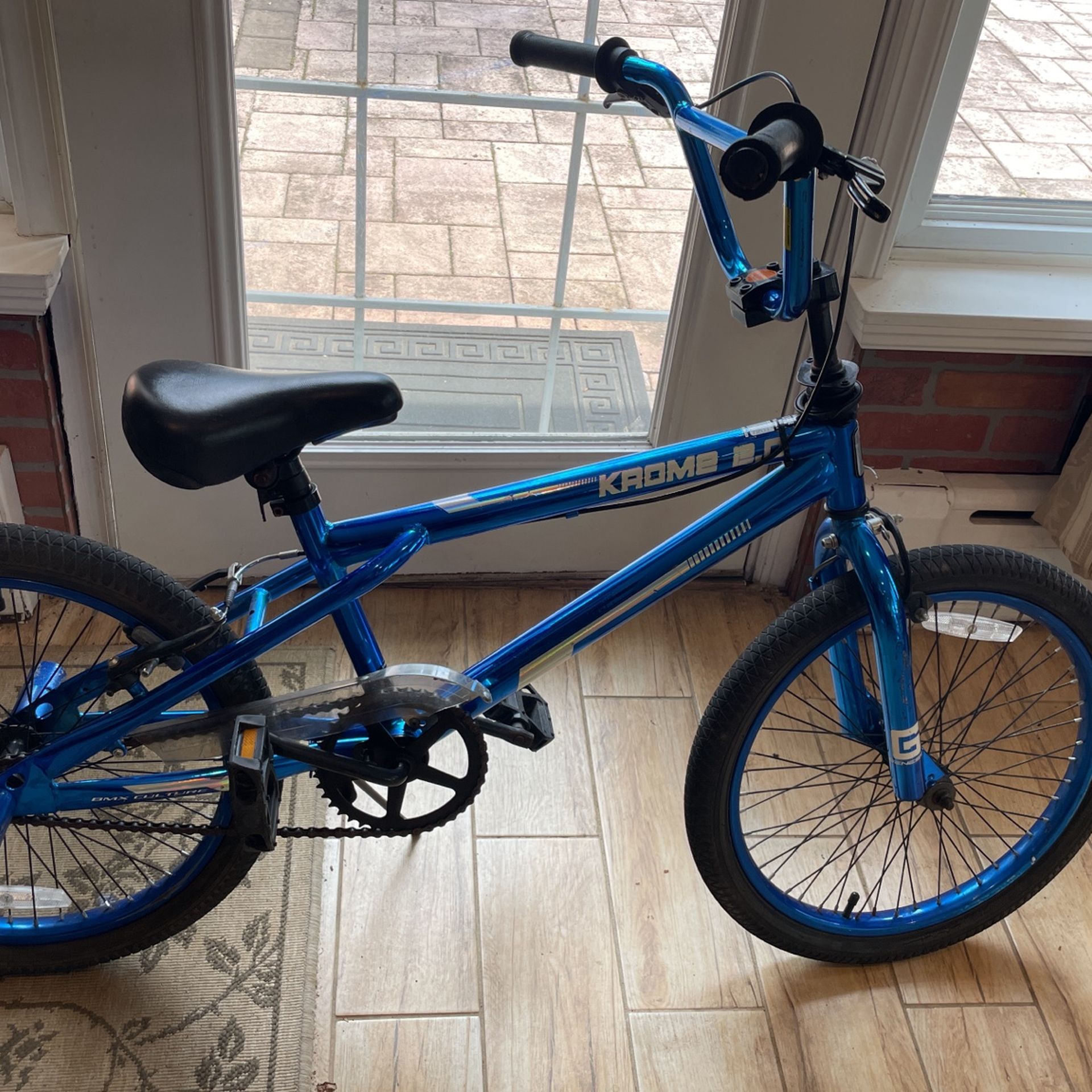 20 Inch Chrome Genesis Bike Genesis 20 Inch Krome Bike Brakes 20