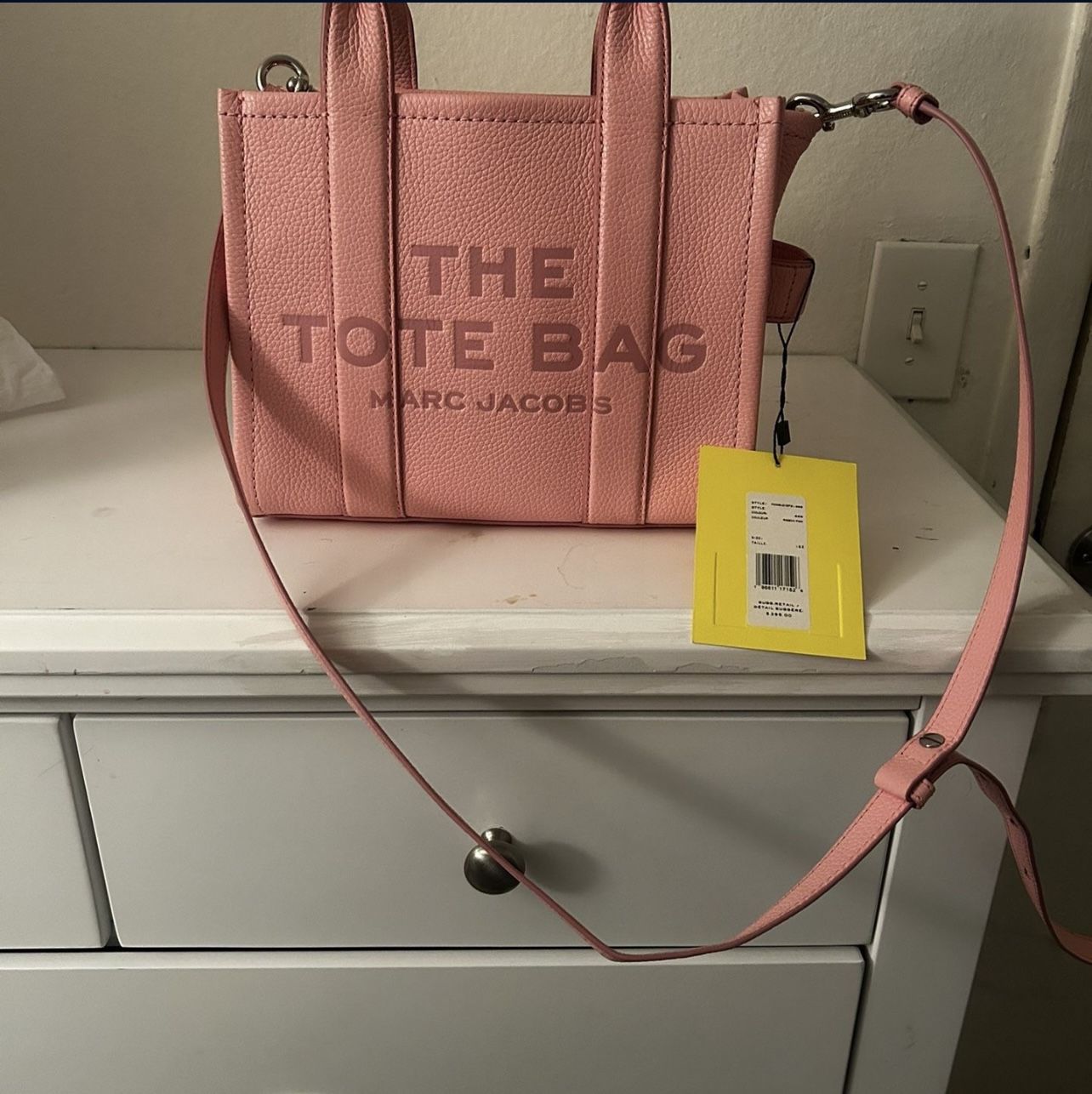 Pink Tote Bag 