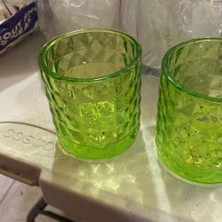 4 Small Candle Holders