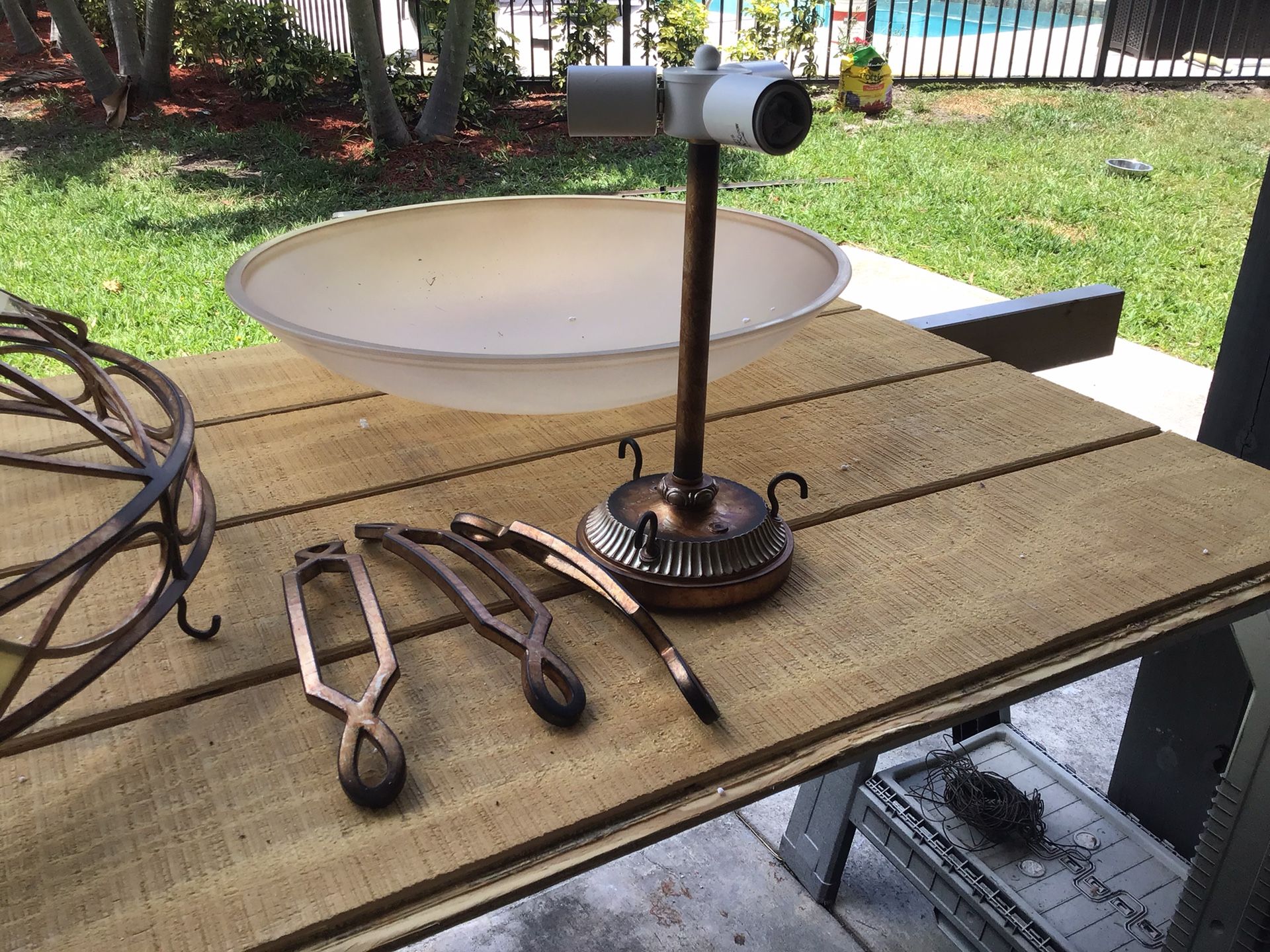 CAPITAL LIGHTNING LIGHT BROWN BRANDNEW FOR LIVINGROOM OR DINNINGROOM