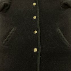 Vintage Women's Blue Wool Coat