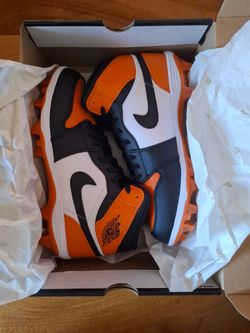 Jordan 1s football cleata