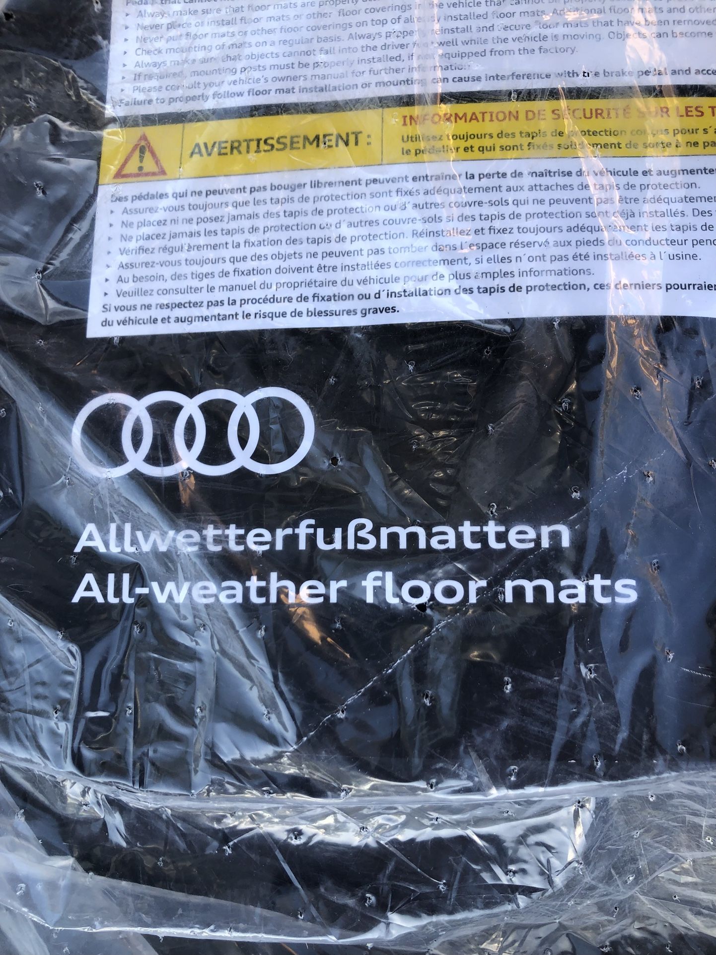 Audi Q5 All Weather Mats