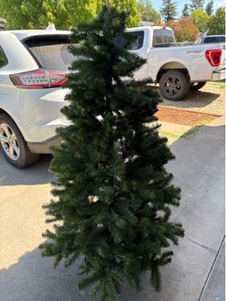 Christmas Tree - Fake 5.6 feet tall with stand