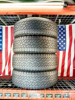 ✅ LT275/60R20 GOODYEAR WRANGLER TRAILRUNNER A/T GMC SIERRA SILVERADO DENALI F150 RAM 1500 RAM2500 F250 RAM3500 F350 275 60 20 USED TIRES