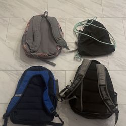 3 Backpacks 1 Bag, Puma Jansport
